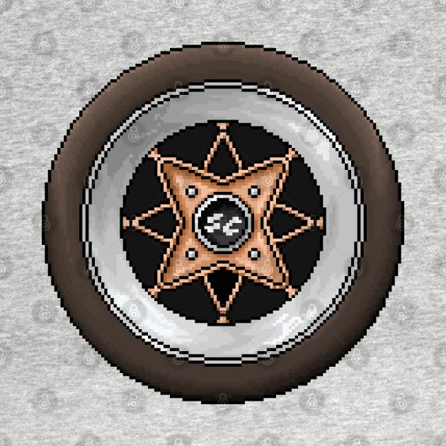 JDM Wheel Pixelart by retsbor10@comcast.net